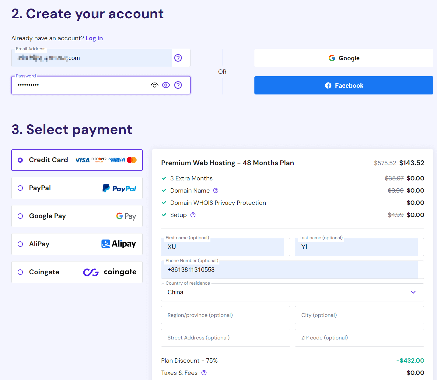 payment